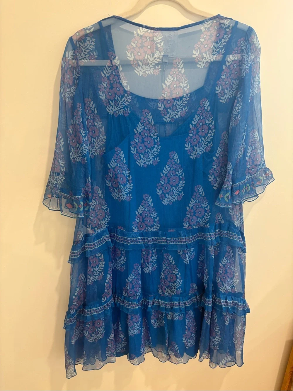 Johnny Was Jade “Wrenn” Mini Dress – Carolyne, Size M (NWT, flaw - Picture 2 of 8